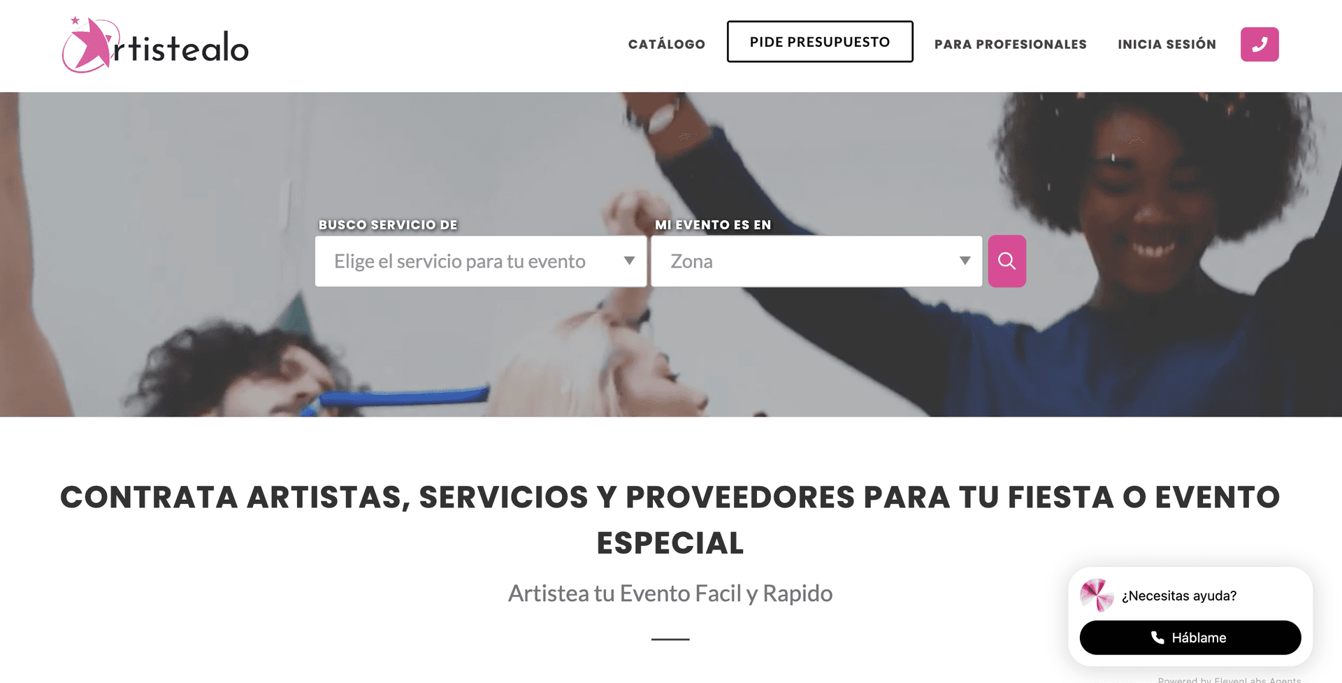 Transformación digital integral - Sitio web - Hero