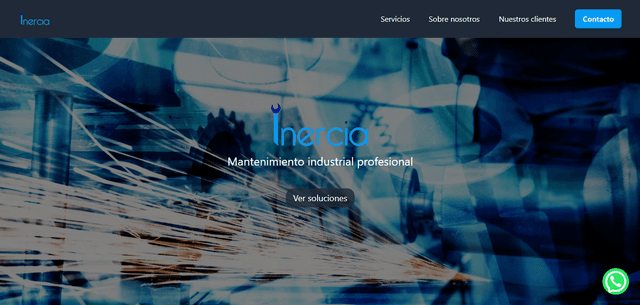 Desarrollo web para Inercia
