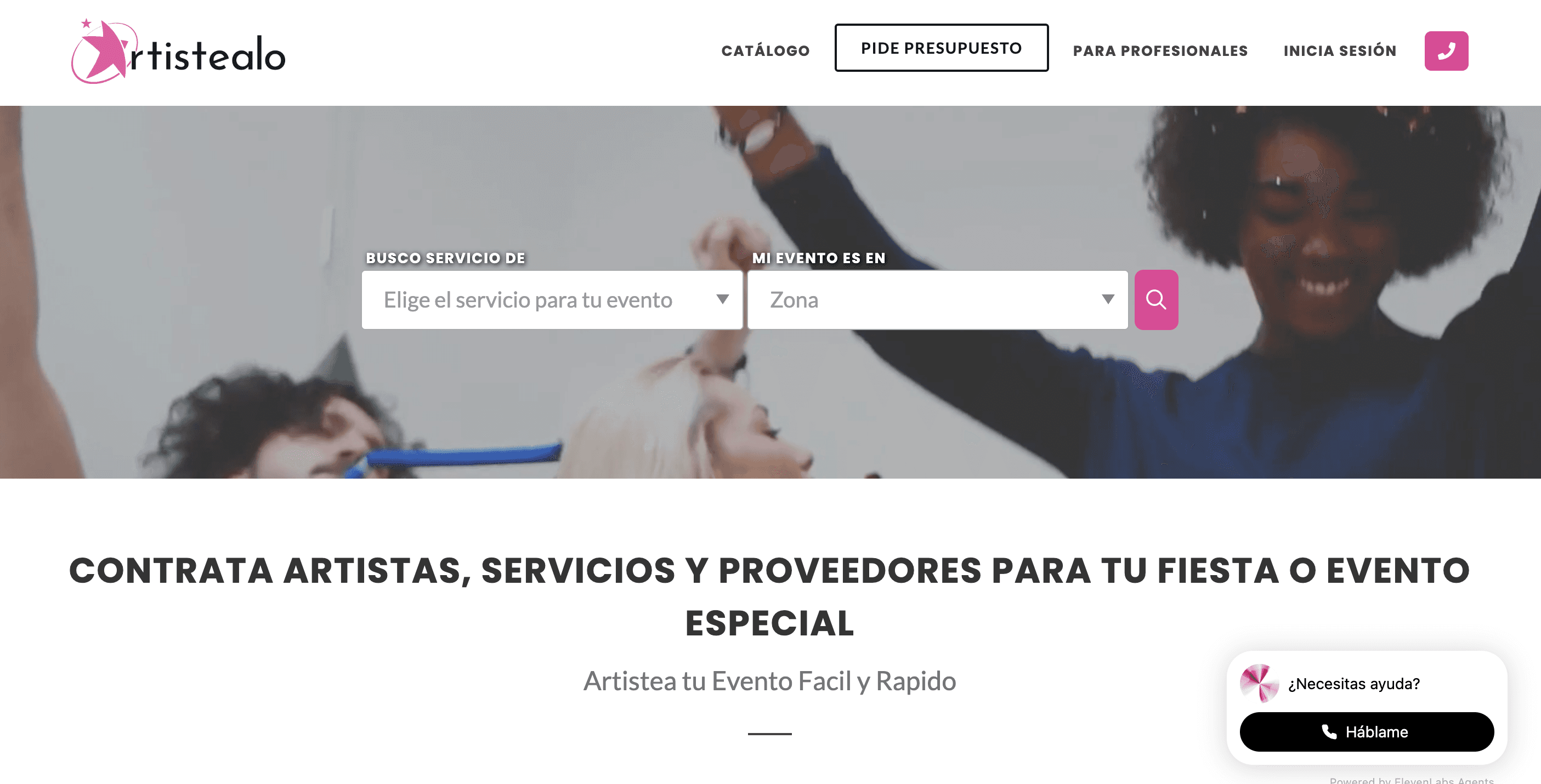 Transformación digital integral - Sitio web - Hero